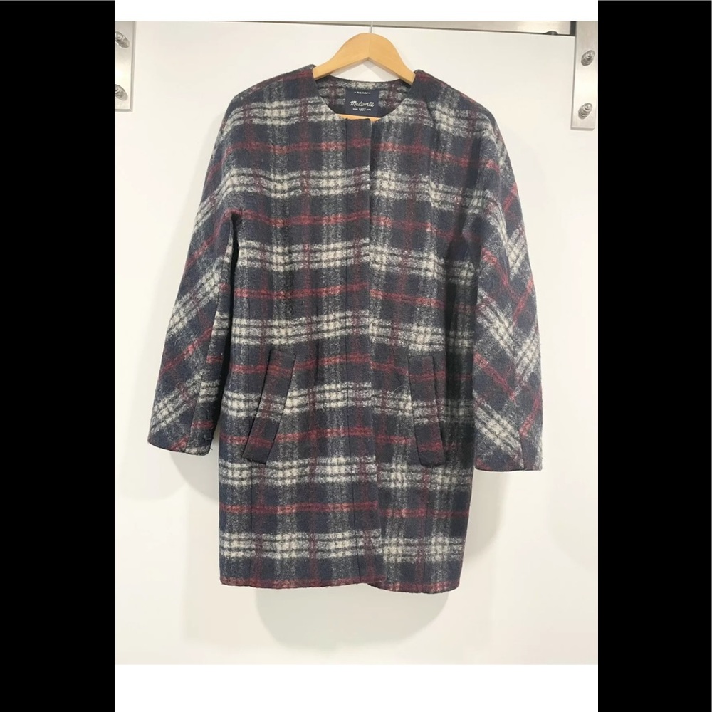 madewell plaid coat jacket 4